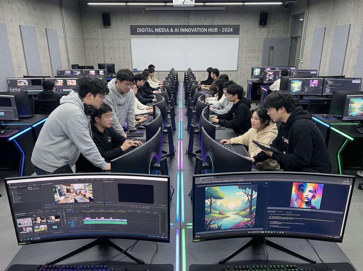 蜜桃传媒AI修图与传媒剪辑